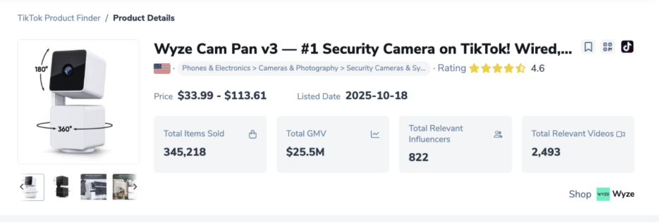 TikTok Shop爆款榜单：2025年销量TOP 20产品揭秘